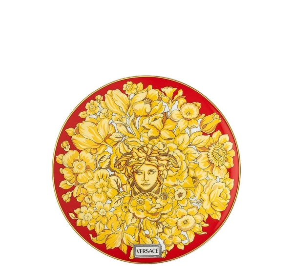 Versace Medusa Rhapsody Red Plate 17 cm