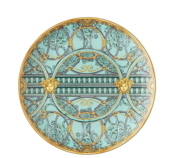 Versace Scala Palazzo Verde Plate 21 cm