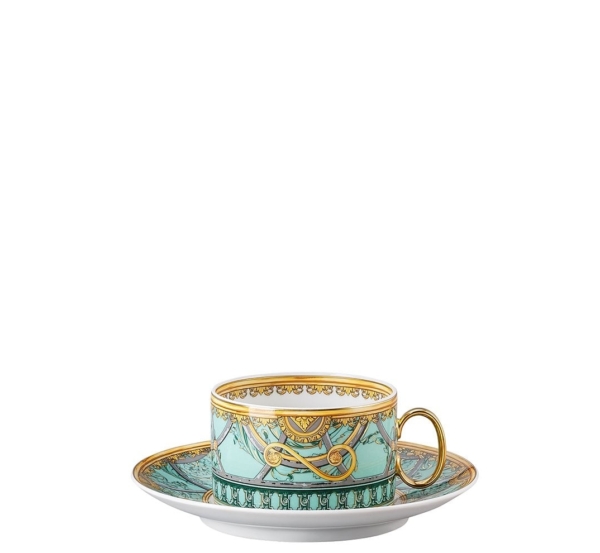 Versace Scala Palazzo Verde Espresso cup & saucer
