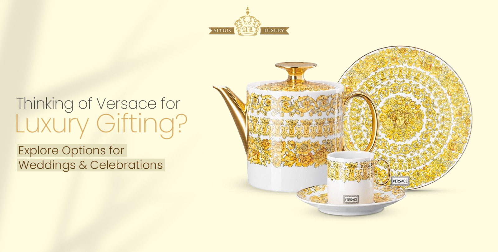 Thinking of Versace for Luxury Gifting? Explore Options for Weddings and Celebrations